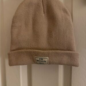 Tan Knit Beanie